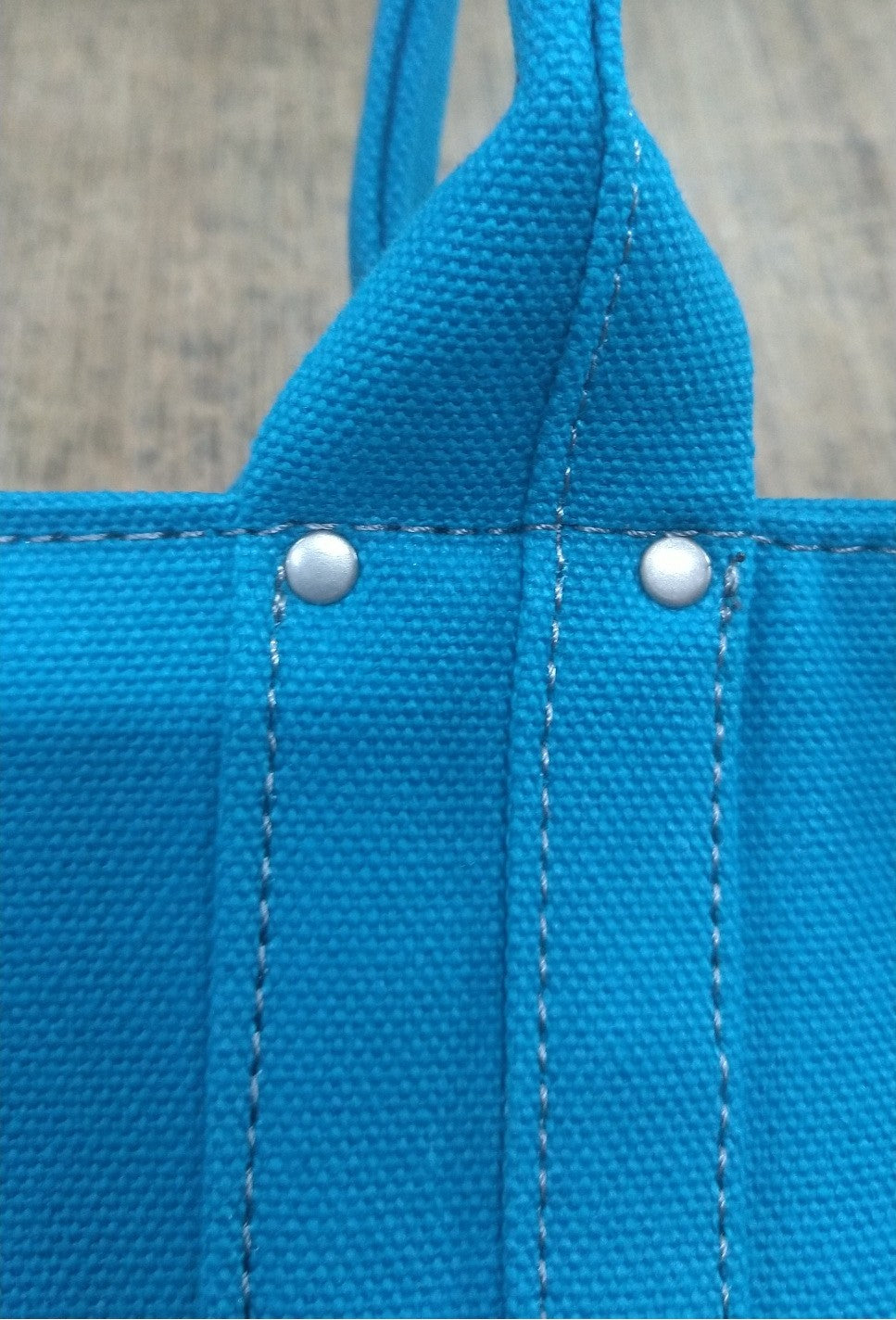 【訳アリ品】豊岡製／日本製／国産／帆布／手長／肩掛け／帆布トート／帆布バッグ／トートバッグ／A4対応／ブルー／青色／501091【在庫限り】