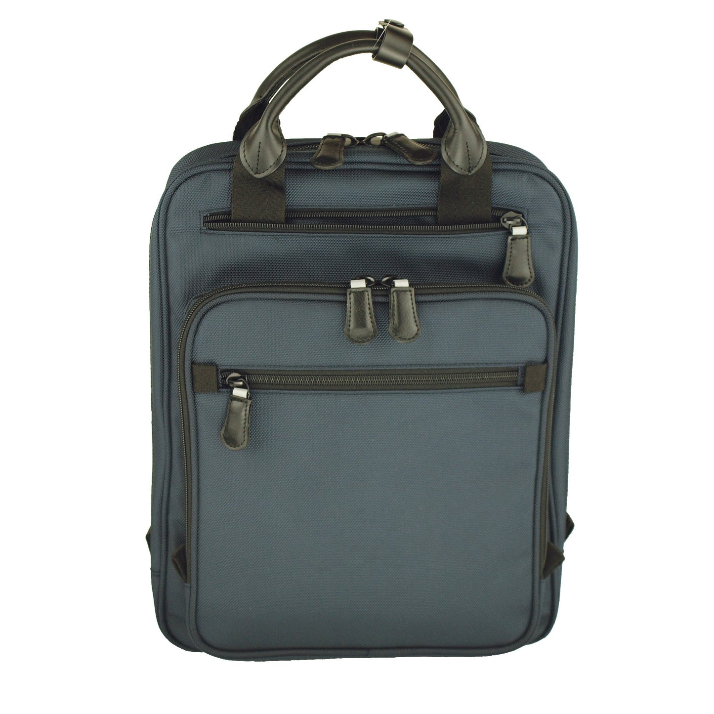 【生活応援】海外製／A4対応／スリム／薄型／タテ型／収納可／ブラック／ネイビー／2WAY／リュック／手提げ／126029／全２色／数量＆期間限定