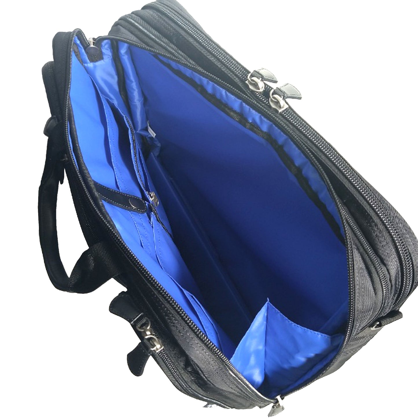 【NEW】海外製／A4対応／45cm／２BOX／マチ拡張／人気No.1／エキスパンダブル／ビジネスバッグ／ブラック／黒色／102542／RYU'S ONE【2025年モデル】