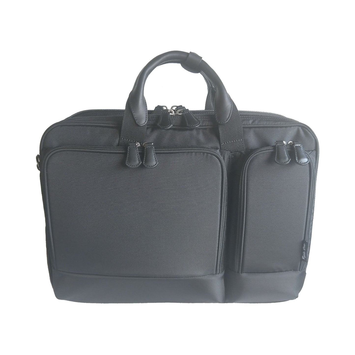 【NEW】海外製／A4対応／45cm／２BOX／マチ拡張／人気No.1／エキスパンダブル／ビジネスバッグ／ブラック／黒色／102542／RYU'S ONE【2025年モデル】