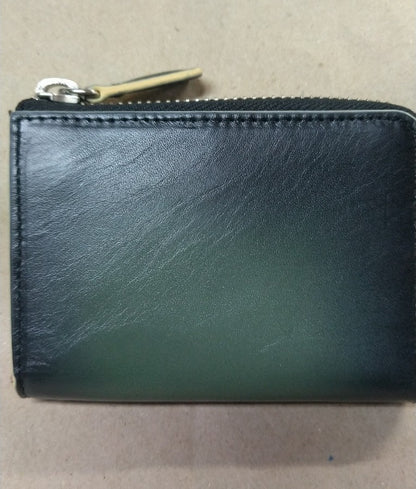 【訳アリ品】海外製／牛革／スマートキー／キーケース／４連フック／グリーン／緑色／154011