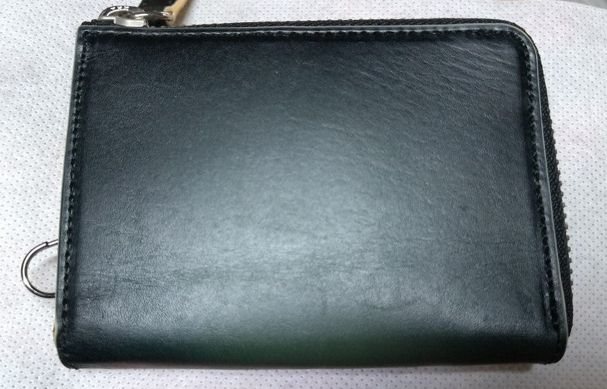 【訳アリ品】海外製／牛革／スマートキー／キーケース／４連フック／2025年ラッキーカラー／グリーン／緑色／154011