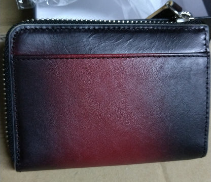 【訳アリ品】海外製／牛革／スマートキー／キーケース／４連フック／レッド／赤色／2026年ラッキーカラー／154011