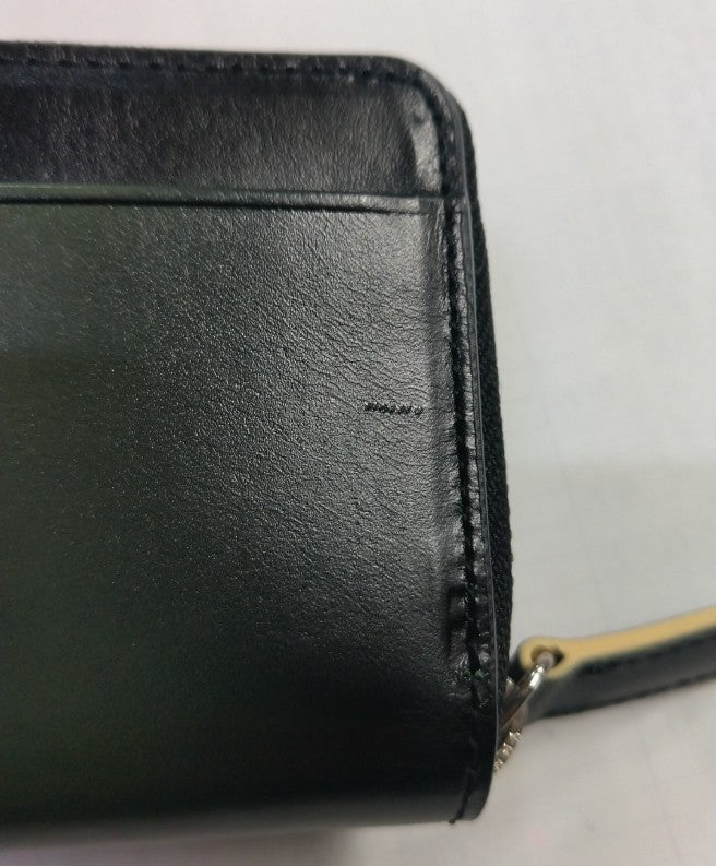 【訳アリ品】海外製／牛革／コイン＆キーケース／キーケース／小銭入／４連フック／グリーン／緑色／2025年ラッキーカラー／154012