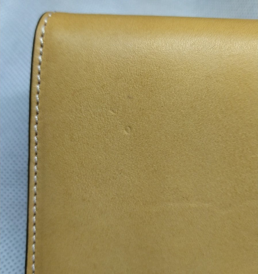 【訳アリ品】海外製／革製／牛革／ヌメ革／イタリアンヌメ／長財布／長札入／154064／RYU'S ONE