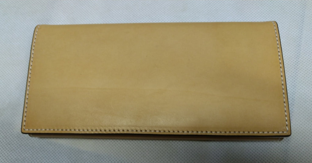 【訳アリ品】海外製／革製／牛革／ヌメ革／イタリアンヌメ／長財布／長札入／154064／RYU'S ONE