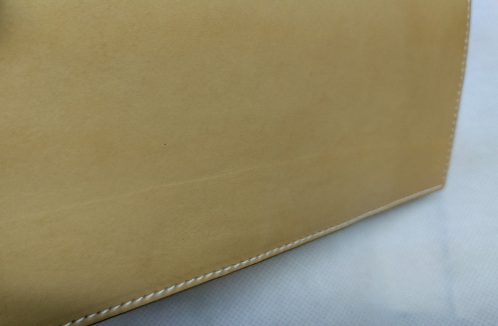 【訳アリ品】海外製／革製／牛革／ヌメ革／イタリアンヌメ／長財布／長札入／154064／RYU'S ONE
