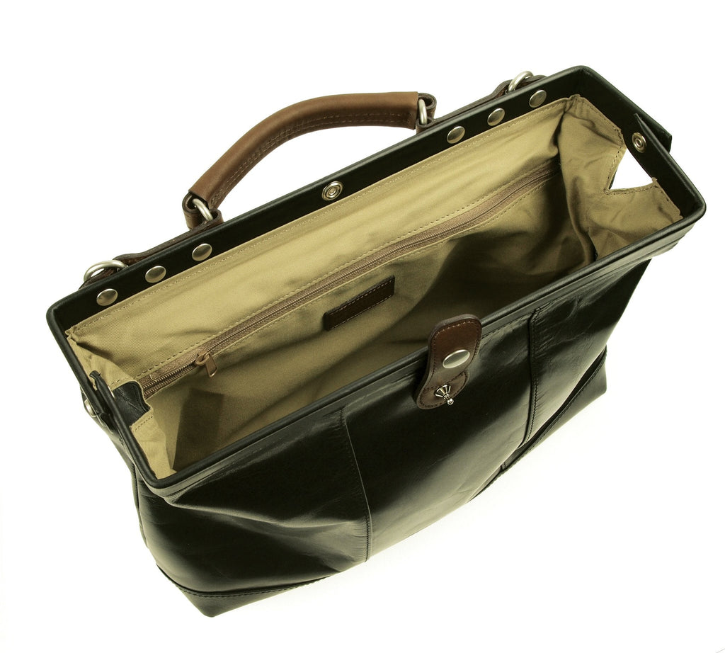 【訳アリ品】豊岡製／日本製／国産／牛革／レザー／ダレスバッグＳ／ショルダーバッグ／505046／黒色／ブラック⓶【期間限定】