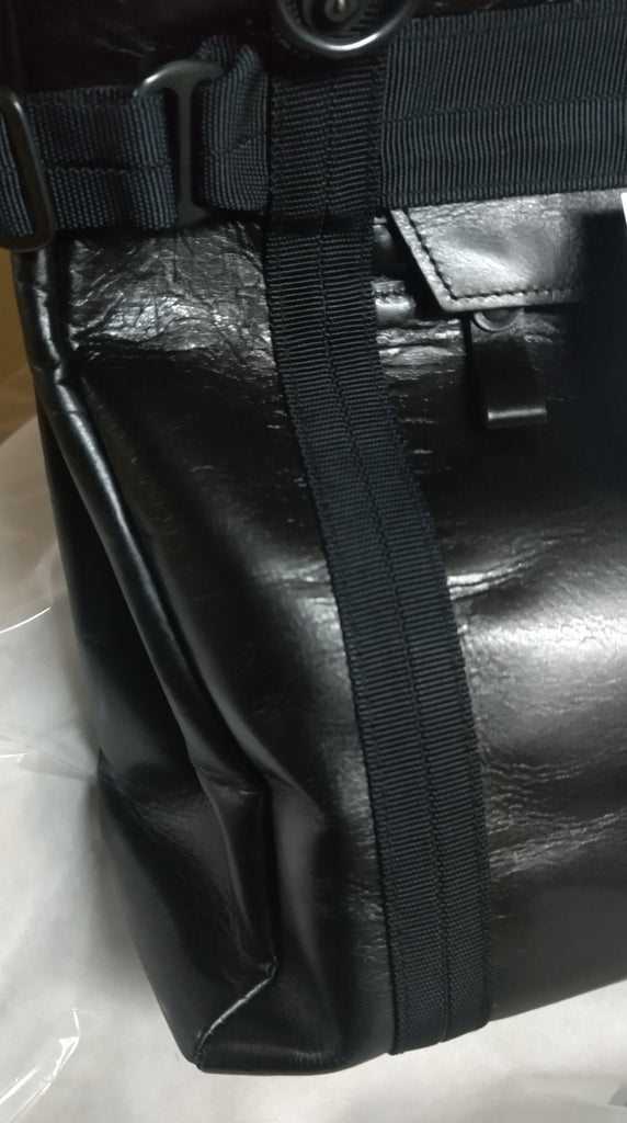 【訳アリ品】豊岡製／日本製／国産／牛革／天ファスナー／ビジネスバッグ／ボストン型／ビジネスボストン／ブラック／黒色／505012