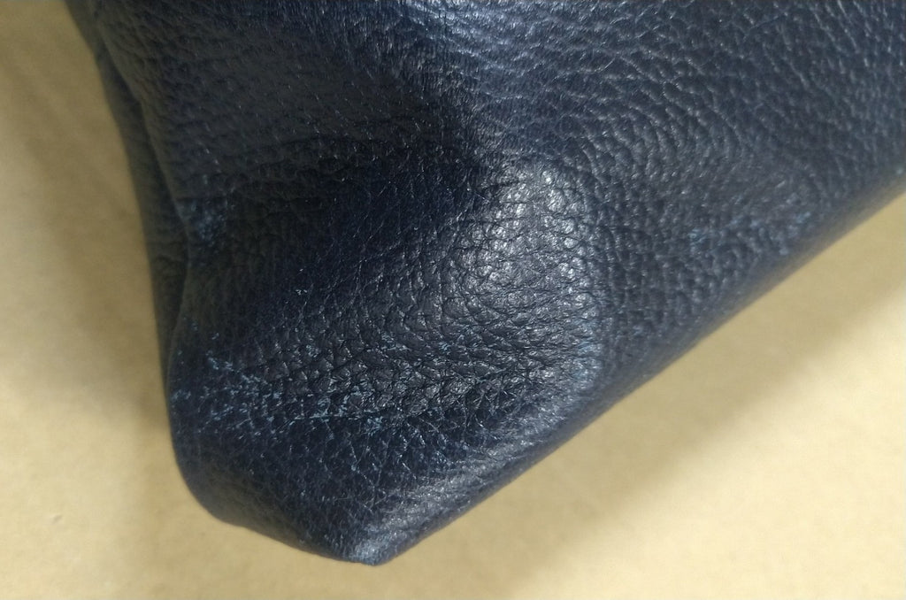 【訳アリ品】豊岡製／日本製／国産／牛革／A4対応／口折れ／トートバッグ／ショルダーバッグ／クラッチバッグ／ネイビー／紺色／505063