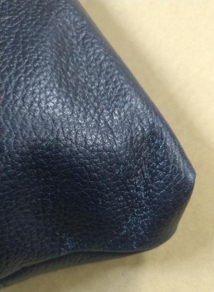 【訳アリ品】豊岡製／日本製／国産／牛革／A4対応／口折れ／トートバッグ／ショルダーバッグ／クラッチバッグ／ネイビー／紺色／505063