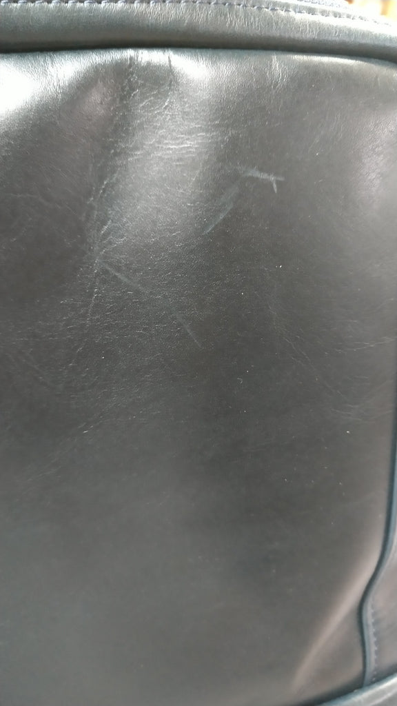 【訳アリ品】豊岡製／日本製／牛革／レザー／リュック／革リュック／蒸れ軽減／ネイビー色／505069【期間限定】