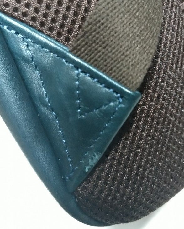 【訳アリ品】豊岡製／日本製／牛革／レザー／リュック／革リュック／蒸れ軽減／ネイビー色／505069【期間限定】