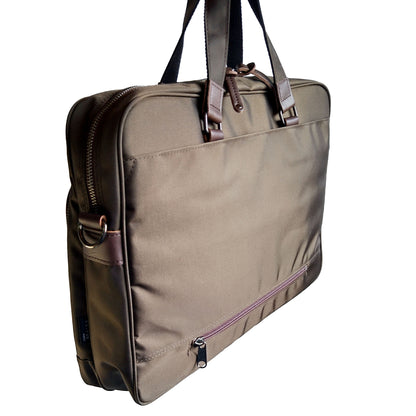 【鎧布】日本製／鎧布／GAIFU／A4ファイル対応／PC対応／2way／40cm／スリム／ビジネス／ビジネスバッグ／１ルーム／キャリー装着可／アウトポケット／557206／Bluffpop【在庫限り】
