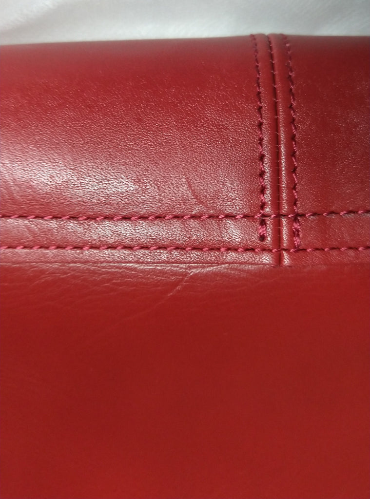 【訳アリ品】日本製／国産／牛革／セカンド／ポーチ／ショルダーバッグ／仕分け／557101／赤色／レッド【在庫限り】