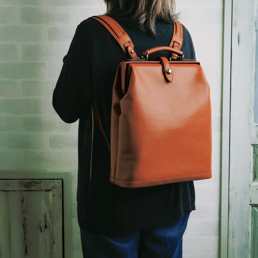 【豊岡鞄®認定品】豊岡製／日本製／国産／人工皮革／竹／間伐竹／ビーガン／リュック／ダレスリュック／ダレス／タテ型／563010／全５色／KANEDAITO【2026年1月末発売予定】