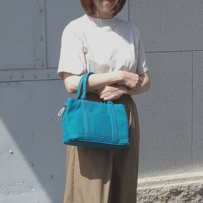 【EC限定】日本製／豊岡製／国産／帆布／ミニトート／小型／小さめ／レッド／赤色／2026年ラッキーカラー／501090【残りわずか】