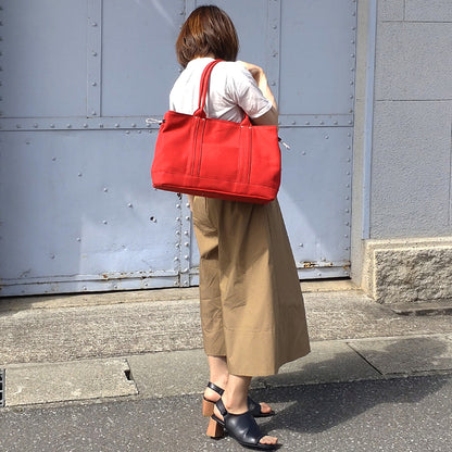 【在庫限り】豊岡製／日本製／国産／帆布／手長／肩掛け／帆布トート／帆布バッグ／トートバッグ／A4対応／全４色／501091【期間限定】