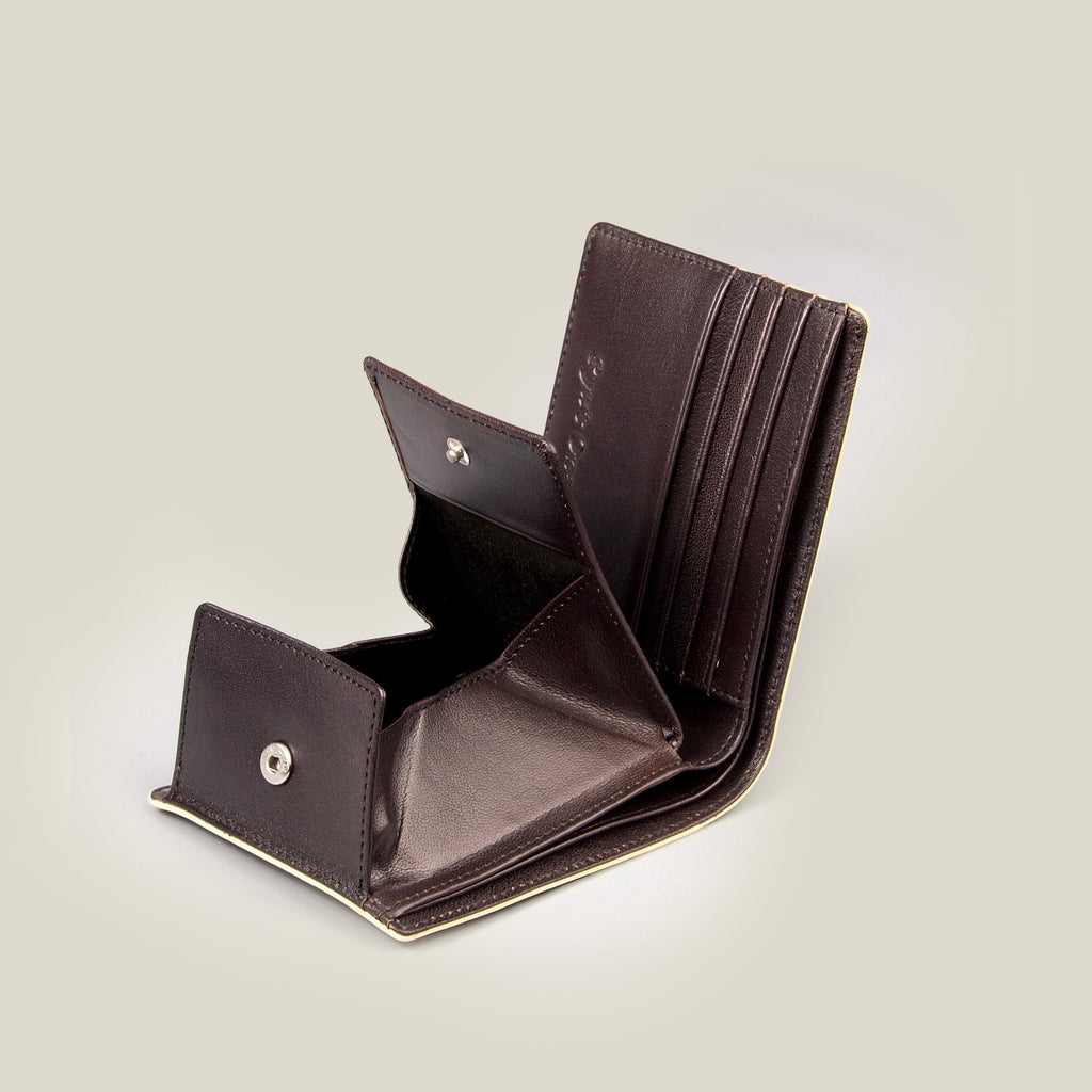 海外製／牛革／二つ折り財布／BOX式 小銭入／レッド／赤色のみ／数量限定30％OFF／154015／RYU'S ONE