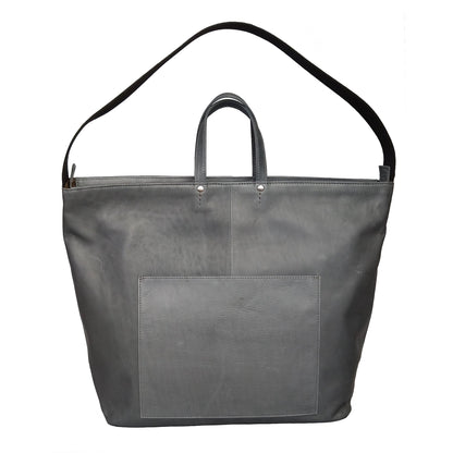 【訳アリ品】日本製／国産／馬革／２WAYバッグ／手提げ／ショルダー／ブラウン／チョコ色／大き目／557193